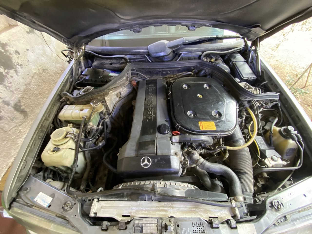 سلام عليكم
جمعة مباركة انشالله 
سيارة مارسدس دب ( بيبي شبح ) 320 مديل 90 
للبيع كاملة و جاهزة من كل شي مال جناي عل فحص 
السيارة مصبوغه عام 
كل شي بيها شغال عدا البردات 
نقصها بردات فقط 
باتري جديد ، تايرات جديد ، منظومة تبريد و تدفئة كاملة و جاهزة ، تانكي بانزين 90 لتر ، سلايد روف ، abs ، جام كهرباء ، مرايه وحدة كهرباء الثانيه يدوي بلادي هيج 
السيارة ادامة عليها كاملة مع شرط الفحص و بالخير عل ياخذها 
السعر 98 و بيها مجال للشراي
***********
