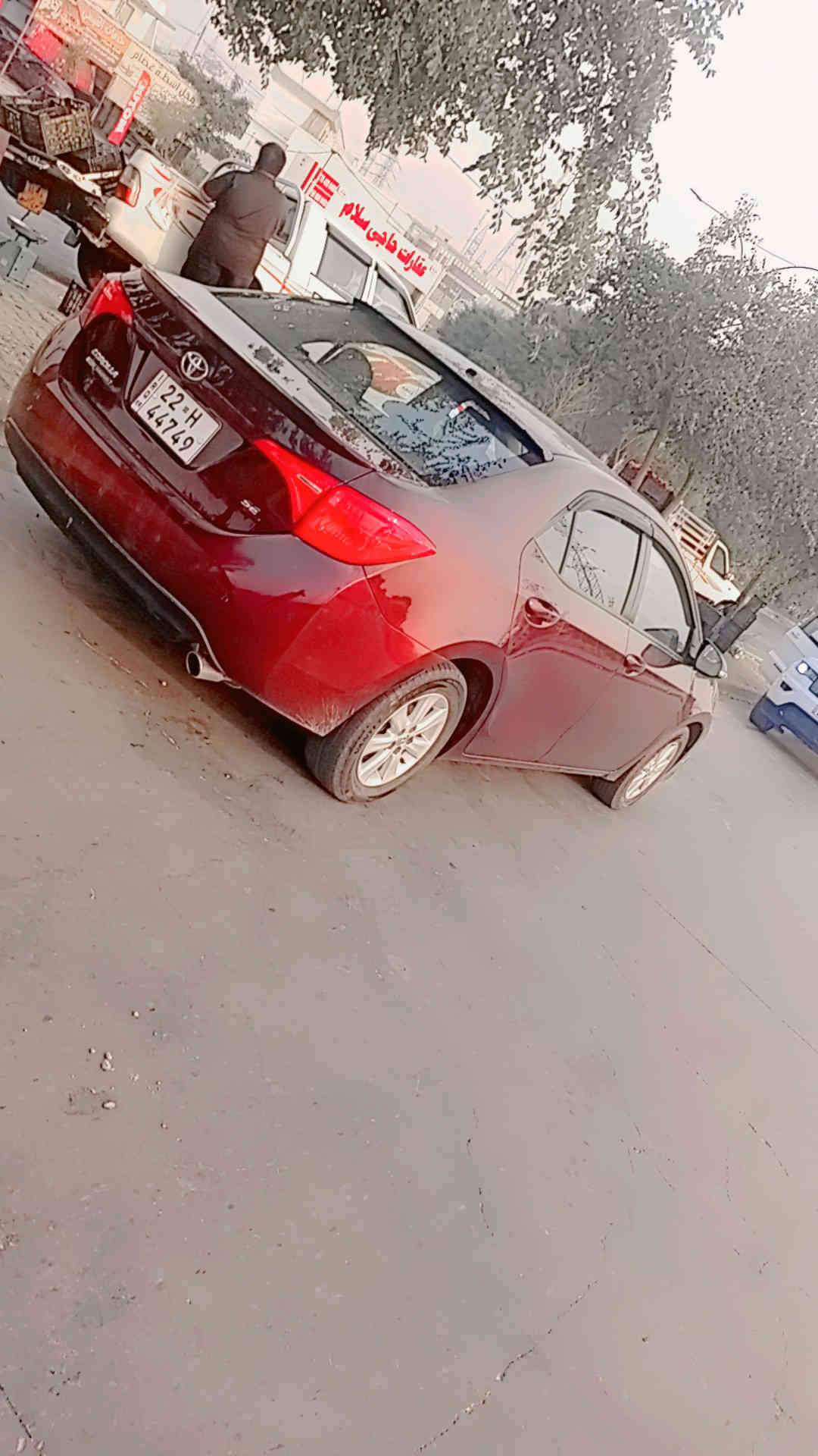 كورلا 2017وارد امريكي
بيها طخه بل جنطه اوراجع بارد اوبلحافه البنيد فقط بدون صبغ بدون ضربه قويه السياره اكلين 
كير مكينه كفاله تبريد ثلج 
ماشيه 113
عليه ادامه كامل مابيها مصرف
موصفاته فول موصفات 1/1
بصمه
فتحه 
شاشه كبيره دواره اندرويد 180
اكروز مثبت سرعه 
ايكو الاقتصادي
لايتات زنون عالي ناصي
حساسات امامي خلفي
رادارات 
اشاير بل مري 
رقم اربيل الدولي بسمي 
سعر 145اوبيها مجال 
رقمي ***********بي وتساب 
مكاني بغداد حي العدل
