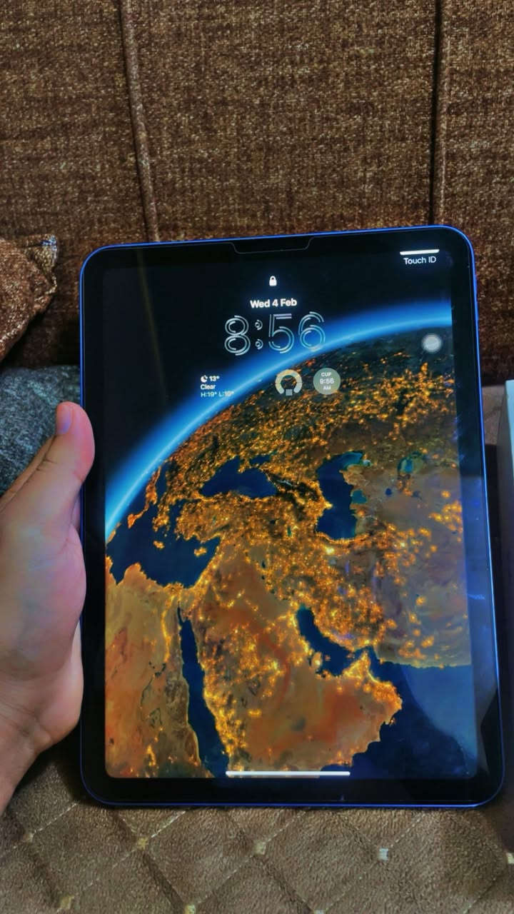 ايباد 10
السلام عليكم ايباد 10 لون حبري الجهازز مكفووول من كلشييي نضافه فول الفول ضمان شهرر اي خلل بي تشلع عيوني اي خلل مابي وتر الجهاز بطاريه 88  ذاكره 64 سعر 350 مكاني بغداد الكماليه شرط ملحقات كامله شاحنه وكيبل وكارتونه  وكل الهلا بيكم ♥️.


**إذا كنت صاحب هذا الإعلان وتريد حذفه لأي سبب، رجاءا أرسل رسالة إلى الدعم الفني**