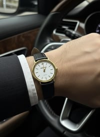 ساعة ذهب ١٨ • سويسري أصلي • النجف