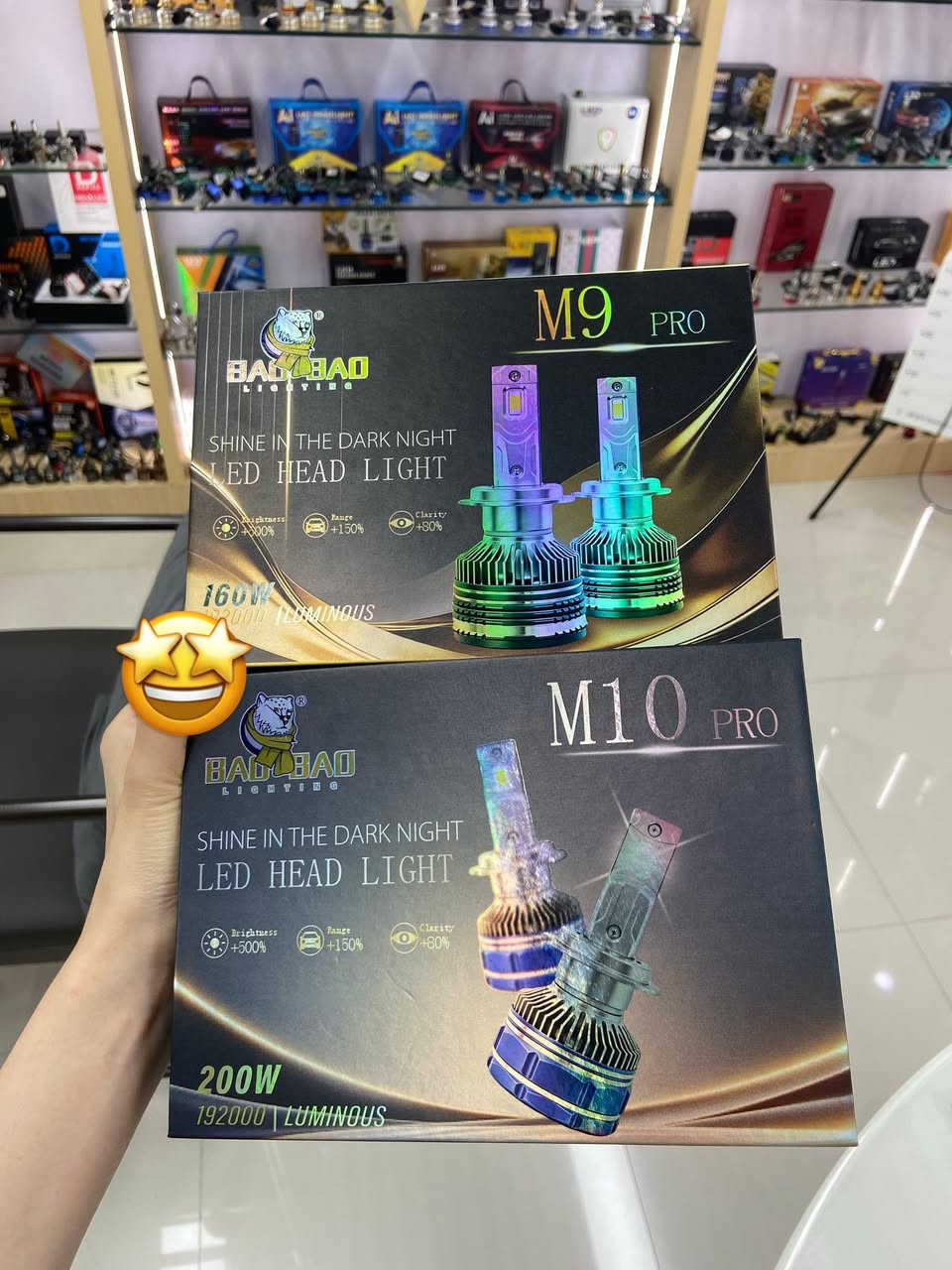 BB3264 M10pro 100-65watt
BB3265 M9 pro   75-55watt
Good good price car led headlight 
📲call me:+86 133 0226 5809


**إذا كنت صاحب هذا الإعلان وتريد حذفه لأي سبب، رجاءا أرسل رسالة إلى الدعم الفني**