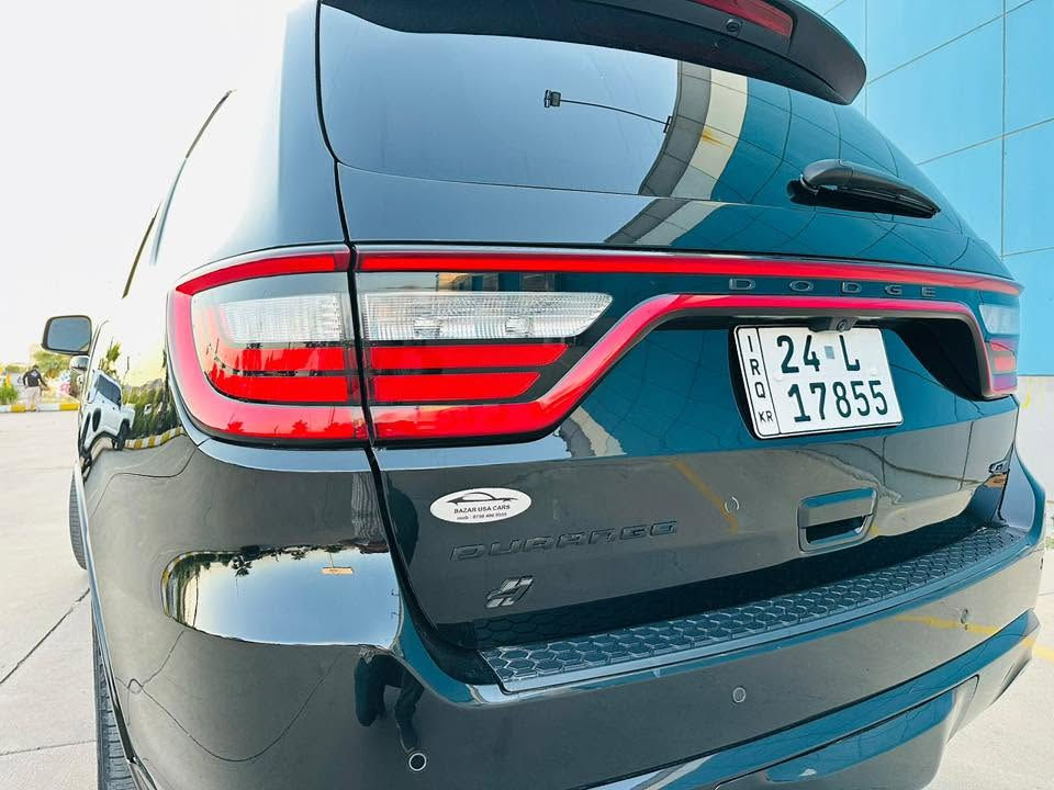 DODGE DURANGO 2023 :SERIES BLACK VIN: 1C4RDJDG6PC592957
دورنكو امريكي GT 
السيارة وارد امريكي ( كلين ) 
بدون حادث - بدون ضرر 
ايرباكات سليمه 100-100

الرقم : دهوك - رقم و فحص و هزه جديده 
كتاب تضليل جام موجود 💯 

المواصفات :

▪️دوج دورانكو لون اسود 
▪️الموديل :2023
▪️المحرك : . 3.6L . V6 (ستة سلندر)
▪️العداد : 57 الف ميل
▪️حجم الويل : ويل كب حجم 20
▪️بصمات للابواب عدد مع بصمة جنطة وبصمة تشغيل وتشغيل عن بعد
▪️لايتات زينون عالي وناصي مع حاجب LED مع كشافات دعامية زينون
▪️فتحة سقف ( سلايد روف )
▪️حساسات خلفية 
▪️كامرة خلفية دوارة اصلي 
▪️شاشة الدشبول كبيرة للتحكم بايعازات السيارات
▪️تحكم فول كهرباء لكرسي السائق والراكب
▪️غرفة السيارة جلد اسود اصل
▪️تبريد و تدفئة للكشنات 
تدفئه استيرن 
▪️گير شفتر بالستيرن للتحكم بالگير العادي
▪️سستم صوت
▪️اشاير بلمرايا الجانبية 
▪️يدات الابواب نيكل
▪️تحكم ستيرن جهتين بلوتوث وحاكية وكروس سرعة وتحكم صوت 
▪️منافذ USB امامي وخلفي
▪️نظام ABS مانع انزلاق
▪️السيارة اربيل - معرض اربيل كارس 
السعر 325 ورقة

للاستفسار ☎️***********
