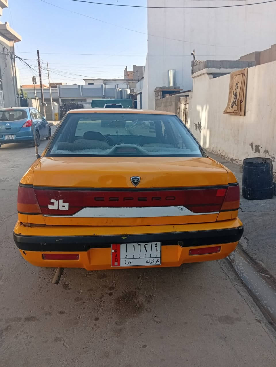 سلام عليكم دايو اسبرو محرك كبس كيرمحرك شرط فقط بيها شويه بوخار تايرات جديد صدر كهرباء كوله شغال سيارا جاهز سعرها 14بي مجال عنوان كركوك ***********
