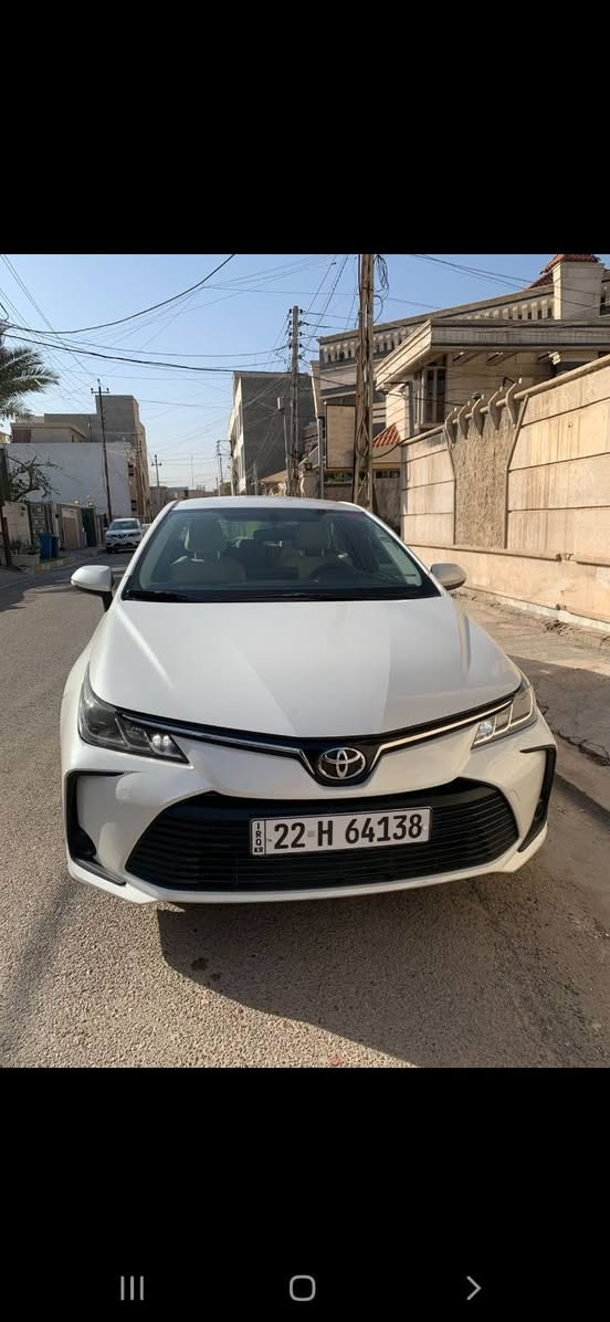 السلام عليكم كورلا ساز موديل 21 خليجي 
بانزين فقط سيارة كفالة عامة من كلشي 
وضع الشركة ماشية 48الف 
تايرت الشركة جواها سبير منازل 
رقم أربيل شرط التحويل 
السعر 162
للإستفسار ***********مكاني بغداد
