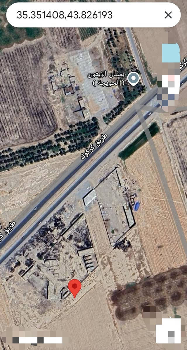 قطعة أرض المساحة واحد(1) دونم (زراعي)) (الموقع-الحويجة طريق كركوك--قرب بستان الزيتون))
للأستفسار (***********)

