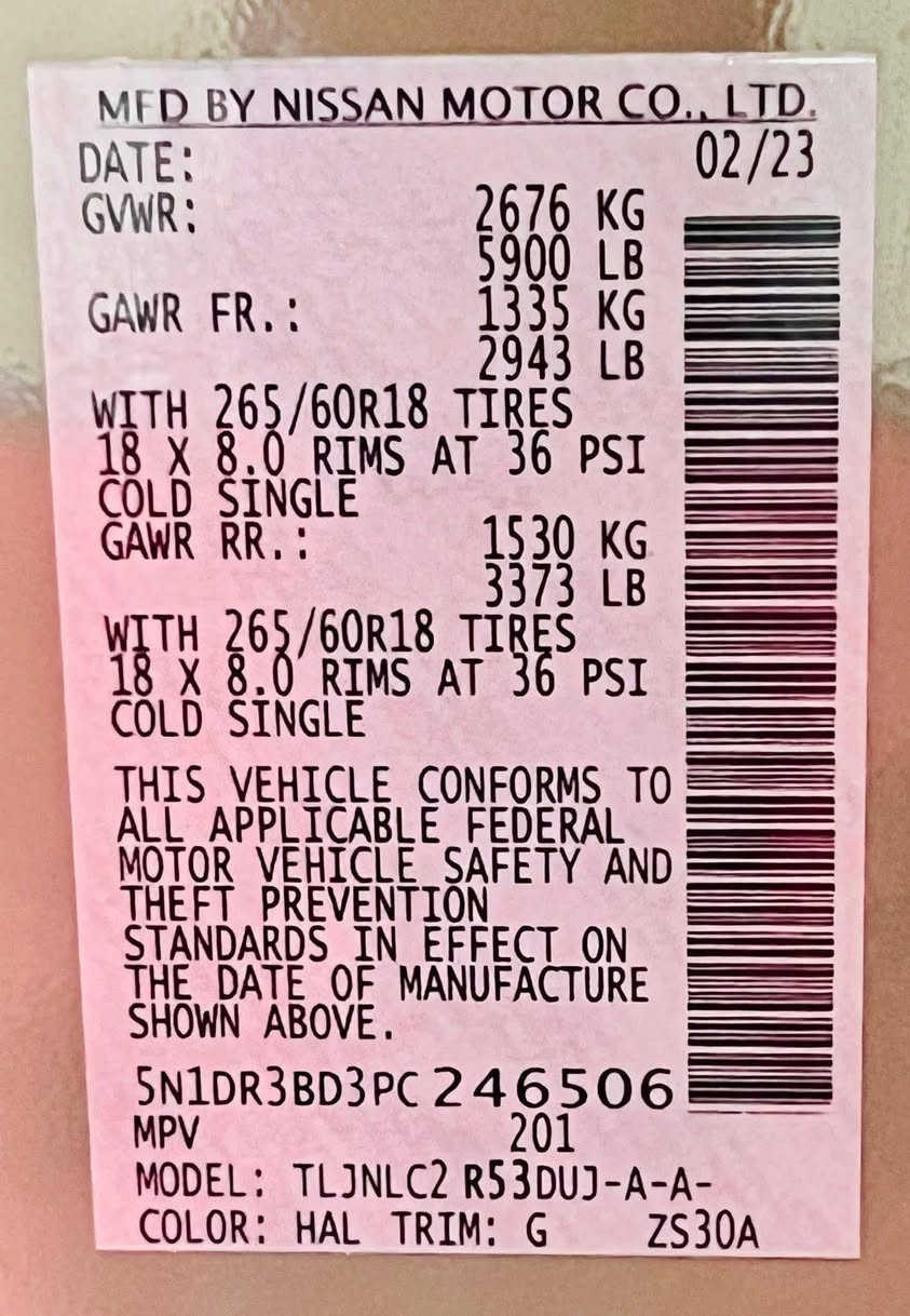 ‏Nissan Pathfinder Rock Creek 4WD
للبيع مكان البصرة رقم أربيل بأسمي 
للتواصل وات ساب ***********
السعر 290

اللون : قهوائي    

الموديل : 2023

 
حجم المحرك : 6 سلندر (3,5L)

الضرر : كما موضح بالصور 
صور الحادث + رقم الشاصي مرفق مع ا
المواصفات : Rock creek 

دفع رباعي 4WD
بصمة تشغيل
بصمة ابواب
تشغيل عن بعد
رادار امامي (تحديد مسار)
رادار جانبي (نقاط عمياء)
رادار خلفي (تحذير من الاصطدام)
حساسات امامية+ خلفية
اوتو بارك Auto Park
كاميرات 360°
كشنات جلد
كشنات ميموري
كشنات تدفئة
تبريد قطعتين لمس
تحكم وضعيات القيادة...Drive Modes 
شفتات + تحكمات استيرن 
هيتر استيرن
‏Apple Car Play
‏Android Auto 
هاند بريك بصمة
اوتو هولد Auto Hold
اوتو ستارت Auto Start
اوتو ستوب Auto Stop 
مانع انزلاق+ABS
شاشة كبيرة لمس+كاميرا
منافذ AUX+USB
وبقية المواصفات المعروفة
