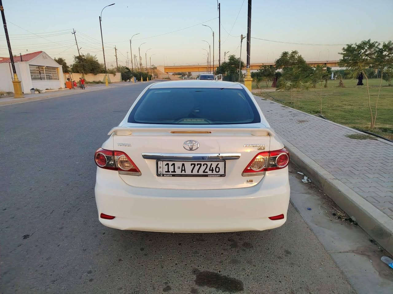 السلام عليكم 🖐🏻
______________
للبيع كورلا 2008 محدثه 2013 
رقم بغداد دولي 
محرك 1800
مكفوله من الضربه والتبديل والصبغ 
محرك كير مكفول 
تبريد ثلج 🥶
السياره جاهزة من كلشي ما ناقصه شي 
مكان السيارة: صلاح الدين _بلد _الضلوعيه 
للاستفسار الاتصال ع الرقم 
***********
