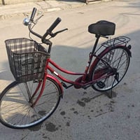 بايسكل بناتي ياباني مال حاوية حجم 26 كامل مابي اي نقص  غراضة كلها بلاد...