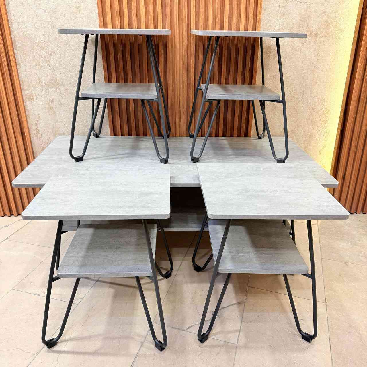 سيت طبله 4+1 سطح خشب Hdf
رجل حديد صبغ حراري 
قياس الطبله الكبيره 
ارتفاع 45 سم 
عرض 60 سم 
طول 120 سم 
قياس الطبله الصغيره 
ارتفاع 50 سم
عرض 40 * 40 سم مربع 
السعر 150الف


**إذا كنت صاحب هذا الإعلان وتريد حذفه لأي سبب، رجاءا أرسل رسالة إلى الدعم الفني**