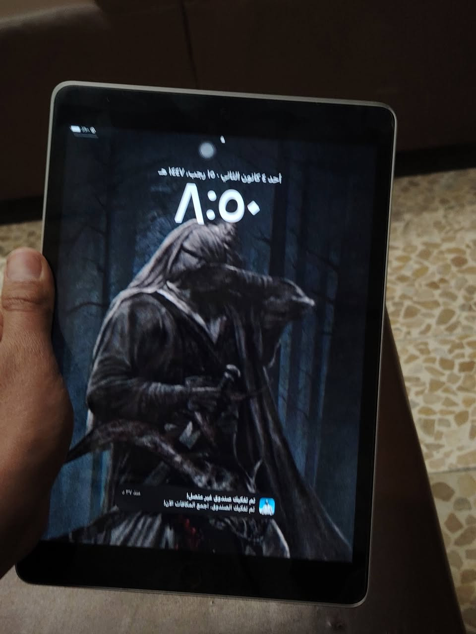 السلام عليكم #ايباد_9 ذاكره 64 مكفول كفاله عامه السعر ٢٥٠ وبي مجال لطيبين ملحقاته كامله شاحنه اصليه وكراتونه وحافضه مكاني بغداد العبيدي ***********
