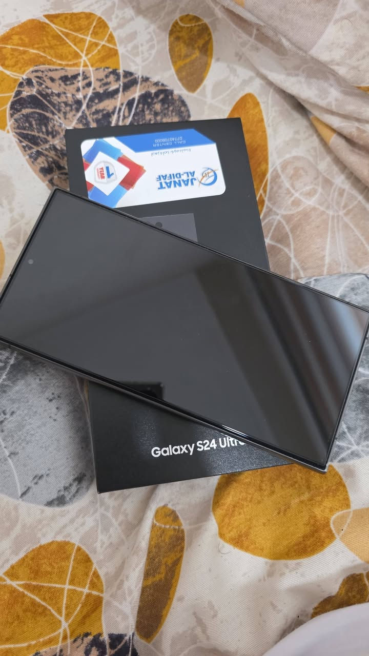 السلام عليكم سامسونج S24الترا لون اسود ذاكرة 256 عشوائية 12كارتون موجود ودبوس الشريحة وكيبل بس مو الة ما مستخدم ويا كفرين ولزكة شاشة السعر 925 الف وسعر بي مجال بسيط
مكاني بغداد الكرخ الصابيات


**إذا كنت صاحب هذا الإعلان وتريد حذفه لأي سبب، رجاءا أرسل رسالة إلى الدعم الفني**