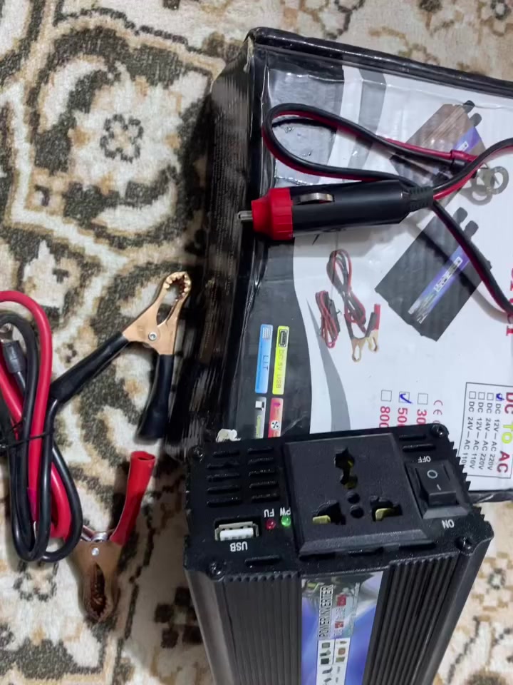 السلام عليكم محولة محمولة تشتغل على جداحه سياره وعلى باتري مال سيارة 500w ولتفاصيل واضحه بلتصوير 
السعر 20


**إذا كنت صاحب هذا الإعلان وتريد حذفه لأي سبب، رجاءا أرسل رسالة إلى الدعم الفني**