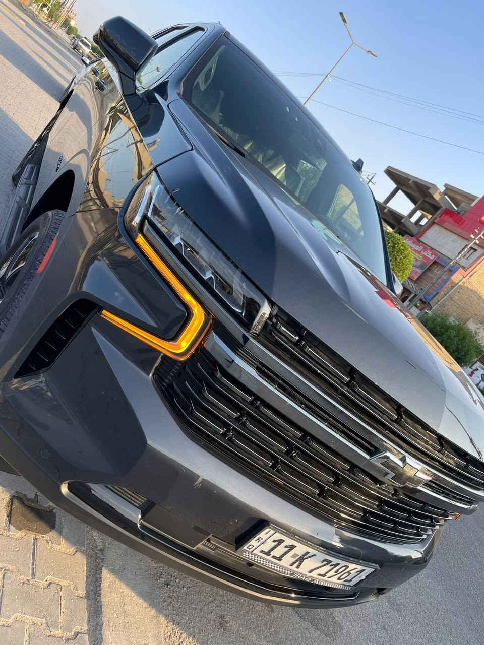 السلام عليكم 
للبيع تاهو RST 
موديل: 2022 
ماشية : 30 الف ميل 
المواصفات
فتحة 
شاشة 
 كامرات 
بصمه 
رادارات 
قيادة ذاتيه 
تحديد مسار 
مري شفط كهرباء 
ترحيب 
اشاير بالمري
مري قلاب
كشنات جلد 
كشنات كهرباء  
كشنات تدفئه + تبريد
كشنات الخلفي منفصل 
تشغيل عن بعد 
داخل اسود
سستم صوت سماعات 
تحكم ستيرن جهتين 
شفتات ستيرن  
ترحيب صندوك عند الاقتراب + شفط 
مكينة 5300 8 سلندر  
شاحن موبايل 
لايت زنون 
اشاير امامي لد 
بك لايت لد 
بصمة عدد ٢
حساسات امامي خلفي
بعد بيها هواي موصفات ما ذاكرهن 
(رقم بغداد بسمي)


**إذا كنت صاحب هذا الإعلان وتريد حذفه لأي سبب، رجاءا أرسل رسالة إلى الدعم الفني**