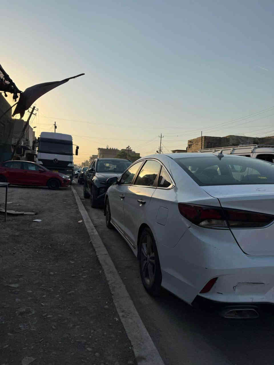 السلام عليكم سوناتا سبورت 2019 فول موصفات للاخير بصمه فتحه رادار كشنات كهرباء تدفئه شفتات ستيرن مكينه 2400 GDI حادث امام بدون لغد ولا شاصي فقط جاملغ وبنيد وبالعراق بيها الجاملغات الخلفيه ثنينهم يعني 4 قطع ابيع احزام  السيارة كير ومكينه خير من الله تخم تايرات جدد صدر جديد السعر 130 وبيها مجال رقم بغداد الدولي الجديد باسمي تحويل مباشر سنويه لحد 2030  مكانها بغداد الكرادة 
*********** بغداد, العراق
