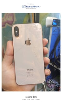 ايفون xs ذاكرة 64 بطارية 76% شحنة يخبل صرف كلش حلو ظهره بي فطر +انطيك ...