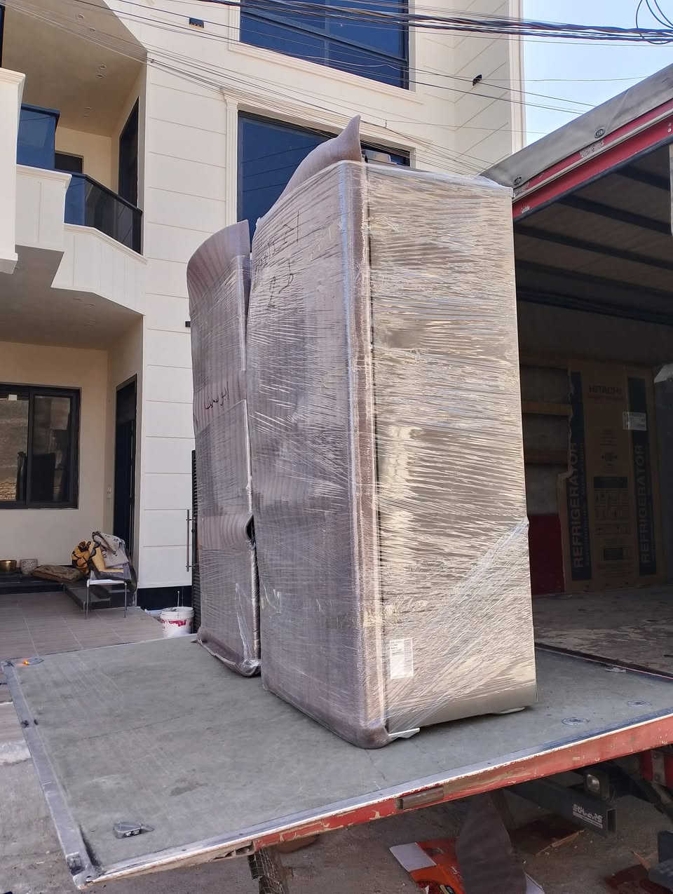 نقليات ابو ابراهيم لنقل الأثاث والبضائع من السليمانية واربيل إلى بغداد وجميع المحافظات الجنوبية او العكس وتحويلات من المنزل الى المنزل ولدينا كادر متخصص لفتح وشد غرف النوم والسبالت وتغليف وتحميل وتفريغ للاستفسار اتصل وات ساب او خاص ***********
***********
