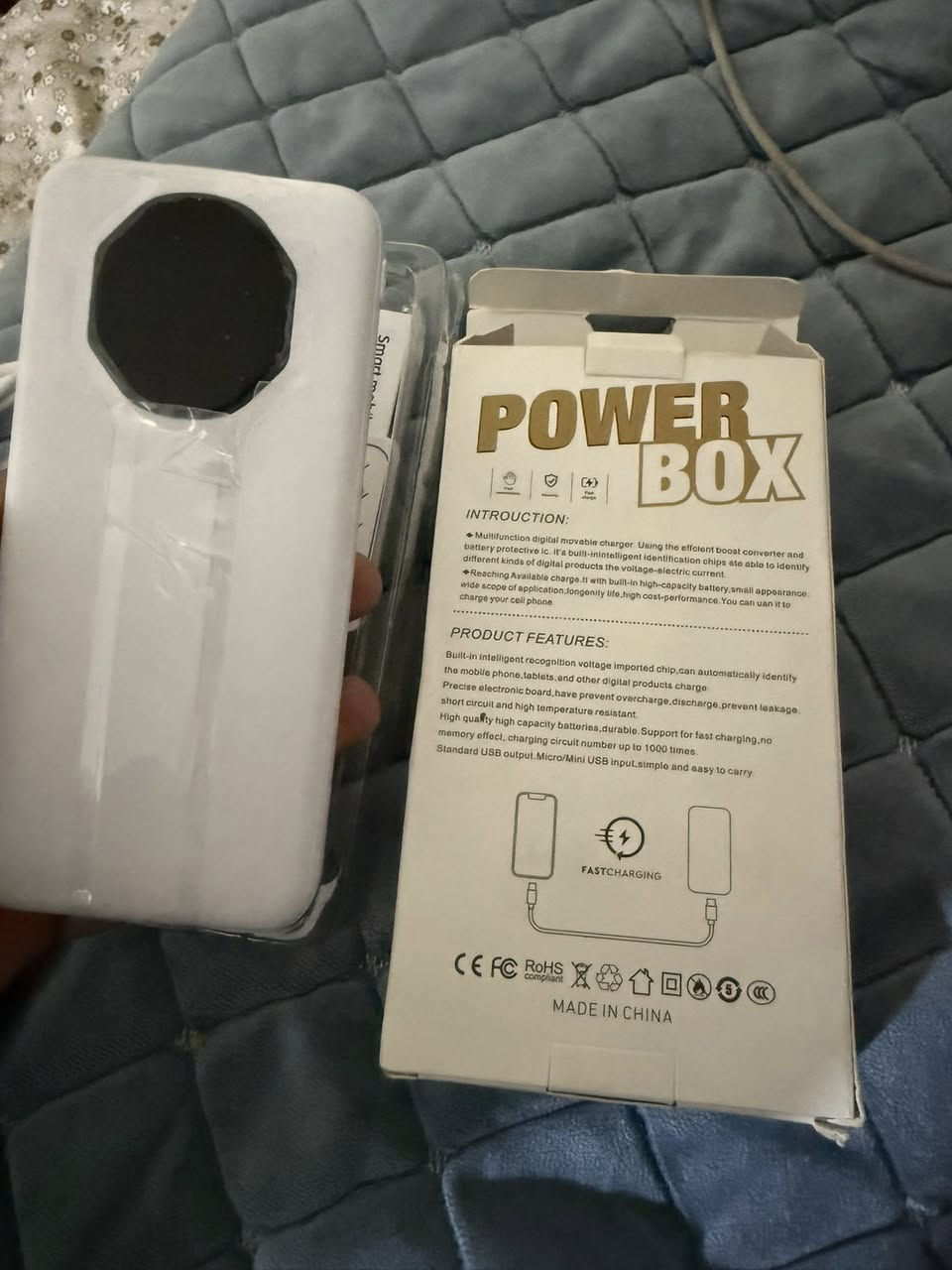 بور بينك شحن سريع سعه بطاريه عاليه 300000mAh
العنوان دور نفط تجي تاخذه من لبيت للاستفسار الاتصال على الرقم *********** 
السعر 25
