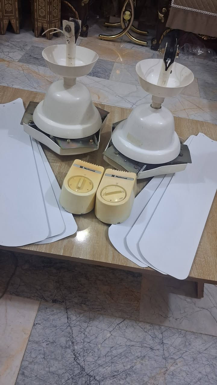 بس الله الرحمن الرحيم
مراوح نشنال وساحبه ياباني اصلي بلاديات نضيفات جدا وراديو مسجل سلفر ياباني نضيف جدا وشغال ساعه ياباني ستزن نضيفه جدا
للاستفسار والسعر على الخاص.بغداد.بلديات


**إذا كنت صاحب هذا الإعلان وتريد حذفه لأي سبب، رجاءا أرسل رسالة إلى الدعم الفني**