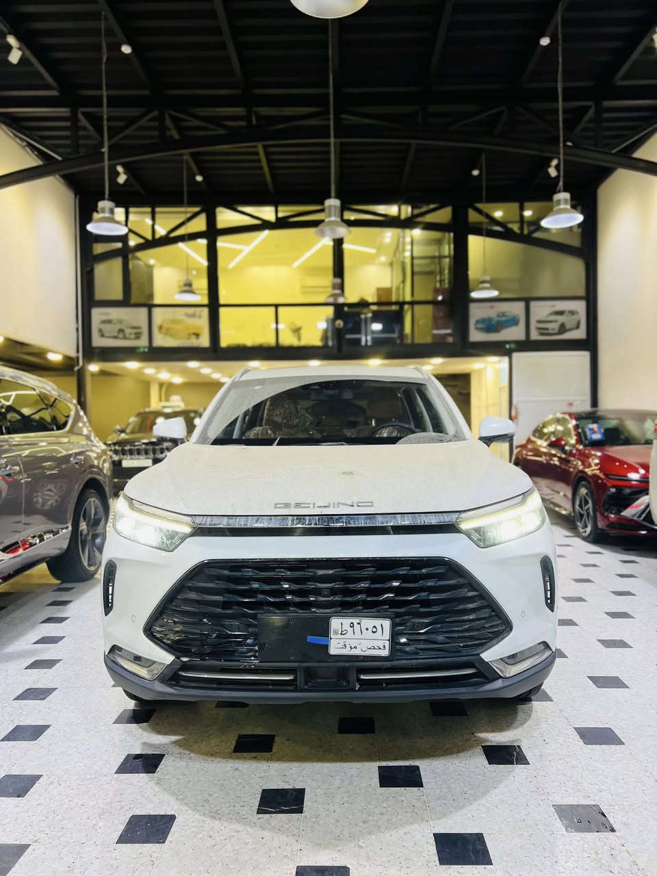 السيارة  : بيكين بايك X7
الموديل : 2025
الحادث : كفالة عامة 
الضمان : صيانة 
الرقم     : بلا رقم 
السعر    : 22.000$ 💸🔥
البـيـع   : نقد او تقسيط 
 ________________________________________
🛑 المواصفات  العامة :
♦️محرك 1500T تيربو 
♦️عداد المسافة زيرو 
♦️اللون ابيض 
♦️ شاشة امامية كبيرة 
♦️تبريد خلفي 
♦️سقف بانوراما 
♦️تحكم مقود 
♦️كشن خزن ميموري
♦️داخل جلد 
♦️ اربع كامرات 
♦️بصمة و تشغيل عن بعد
♦️سايد بريك بصمة
♦️المقاعد كهربائية 
♦️كشن تدفئة تبريد
♦️تدفئة مقود 
♦️رادار امامي خلفي 
♦️انظمة قيادة متعددة 
♦️ قيادة ذاتية 
♦️ايقاف ذاتي فرامل الطوارئ 
♦️ابل كاربلي  
♦️ تبريد خلفي 
♦️صندوق خلفي كهربائي 
♦️ثمانية ايرباك 
♦️مري شفط 
________________________________________
#معرض الفحام لتجارة السيارات

الاتصال على الارقام 
☎️المبيعات : ***********
☎️الادارة  : ***********

او زيارة المعرض على الموقع التالي :

📍النجف الاشرف / حي الجامعة / مقابل المدينة المائية سنتر جبل عامل .
