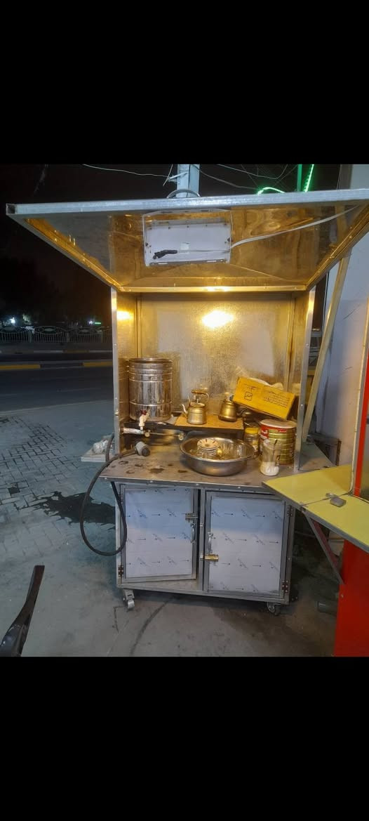 السلام عليكم للبيع
عربانه همبركر + فلافل + فنكر
 مع جنبر جاي سل ستيل


**إذا كنت صاحب هذا الإعلان وتريد حذفه لأي سبب، رجاءا أرسل رسالة إلى الدعم الفني**