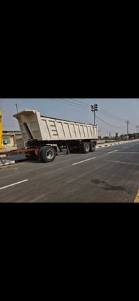 عربانه تريله بدون صينيه ذرعه ٣١ متر  كفاله عامه الفارغ 11 طن طول 8.75 ...