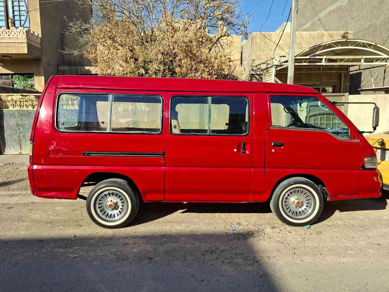 مسيوبوشي موديل 2002 مكينه وكير ونجي اوتو جدد تخم تاير جديد صدر جديد مشط جديد دوشمه كاعيد سكف صفاح نقص كشنين بيه نقص بيه بوربرن امامي وتقسيم القليج مال الكير رقم نينوئ فحص صاحبها ميت سياره مكفوله من السرقه ومن العشاير ابيعك كوم حديد سعر 30$ وبيه مجال حك الجيه*********** بغداد, العراق
