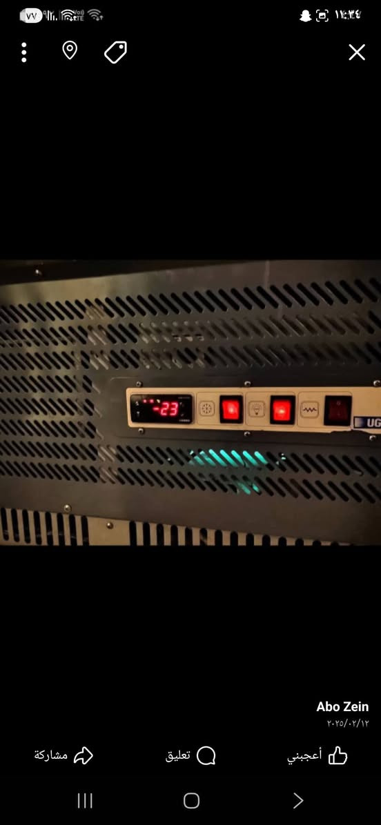 السلام عليكم 
من رخصت الادمن 
للبيع 
عارضه تركيه نوع UGUR
دبل كومبريسر
تجميد سالب 24 درجه
قياس  : طول 170 عرض 120 .
تاخذ 12 بلانك حجم الكبير 
السعر 23 $ ورقه 
مكاني بغداد حي الجهاد مقابل مشاتل الاطباء 
للاستفسار ***********
الشراي يجي اتصال ويدلل
