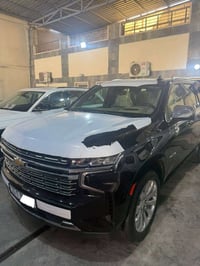 شيفروليت تاهو بريمير ( خـليـجـي ) الموديل :2023  اللون : اسود  ماشيه 1...