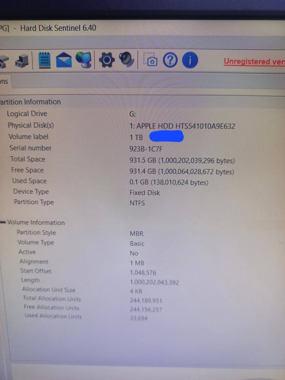 هار خارجي 1T
هارد خارجي واحد تيرا من شركة عريقة (غالباً HGST/Hitachi المصنعة لصالح أجهزة Apple Mac وتتميز باعتمادية عالية) وموضوع داخل حافظة خارجية (Enclosure) جديدة مدعومة بمنفذ USB 3.0 السريع (الواضح من اللون الأزرق بداخل منفذ الـ USB).
. 
السعر 30 الف توصيل بغداد والمحافضات 5 الف


**إذا كنت صاحب هذا الإعلان وتريد حذفه لأي سبب، رجاءا أرسل رسالة إلى الدعم الفني**