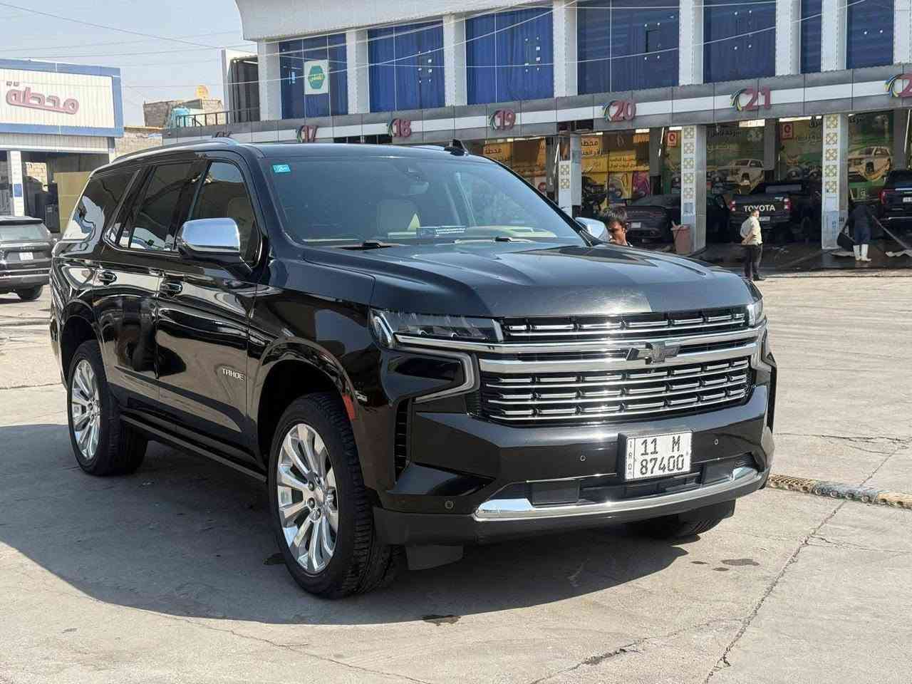 تاهو شوفرليت برايم21
السياره مغلفه بالكامل حتى القمارهppf 
كفاله عامة السيارة
راعيها بالبصرة تريد وكاله تريد تحويل حاضر
السيارة كلش نضيفه ومامتعوبة مال بيت سيارة 
ماشية120 الف
العنوان البصرة الزبير
الهاتف ***********
السعر465$
