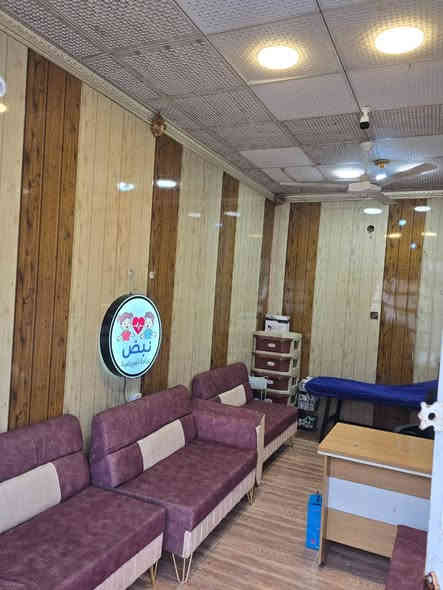 بسم الله الرحمن الرحمن إلى اهلنا في دور الزراعة تم بفضل الله افتتاح عيادة نبض التمريضية المرخصة وباادارة كادر متمرس ومؤهل ومرخص لتقديم الخدمات الطبية كافة 
عنوان العيادة دور الزراعة الاولى مقابل عيادة الدكتور سيف الدهلگي ومجاور صيدلية مصطفى عدنان 
خدماتنا 
🔹قياس الضغط والسكر..
🔹قياس العلامات الحيوية(نسبة الاوكسجين ،معدل ضربات القلب ،الحرارة )
🔹تركيب الكانيولا واجراء اختبار الحساسية .
🔹إعطاء الحقن (عضلي / وريدي).
🔹تغيير الضمادات والعناية بالجروح.
🔹رعاية ما بعد العمليات الجراحية 
🔹تركيب القسطرة البولية (صوندة ادرار ).
🔹عمليات صغرى .
🔹العناية بالحروق والقدم السكري .
🔹خياطة الجروح ورفع الخيوط الجراحية.
🔹ازالة الزوائد اللحمية.
🔹عمل الحجامة . 
🔹ثقب الأذن .
🔹تنظيف الاذان بواسطة جهاز متطور عن طريق الكامرة .
وتتوفر خدمة التمريض المنزلي 
بإشراف ممرض مؤهل ومرخّص، وبكل خصوصية واهتمام.
راحتك وسلامتك مسؤوليتنا.
للحجز والاستفسار:
***********
[واتساب /  / فيسبوك]
#تمريض_منزلي #رعاية_صحية #خدمة_طبية_لبيتح
