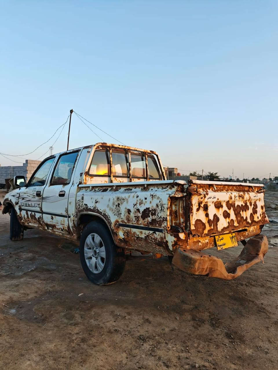 سلام عليكم
دير للبيع موديل 2007 رقم قادسية صدامي مكانها ديوانية مالكها ديوانية 
مكينة گير نضاف لا تنقيص ولا تبخير  
اكسن نضيف لاونة ولا شي تايرات نص عمر دواخل عوزها بطاين  
السيارة مالكها موجود  ومايطلب ولا ربع ورقمة موجود عندي مالكها بعفج  بس ابيع بدون راعي انطيك رقمة وماعندة اي شكال المالك بس اني ابيع كوم حديد  السعر 15 وبيها مجال ***********
