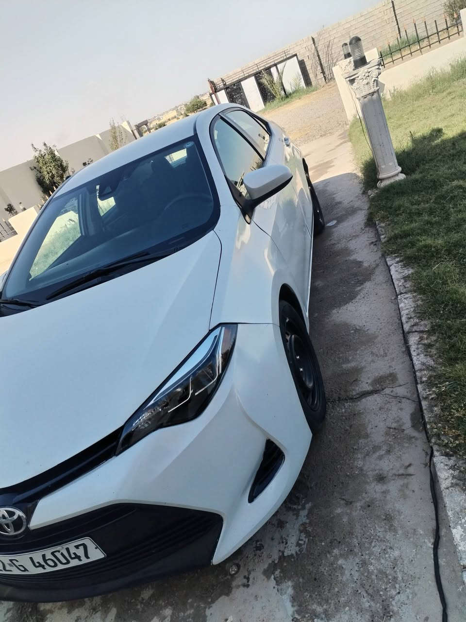 كورلا موديل 17 لون ابيض صدفي
حجر رادار موجود 
رقم أربيل دولي شرط التحويل سنويه وهزه جديد ٢٨
محرك 18 كير شرط ماشي.     ١٥٠
صبغ ٣ قطع أمامي مكانين بار بدون كص بدون لحيم بدون معجون سياره كلش حلوه جاهز
صدر تاير جديد تبريد تدفئه كهربايات شغاله
بدون مراوس ولا دين سعر قفل 114 من الاخير
مكان السياره الحويجه الحلوات ***********
رقم شاصي موجود بل منشور
