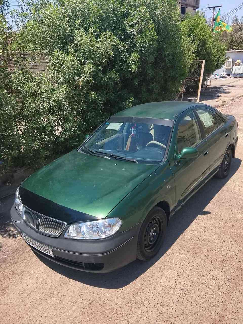سلام عليكم نيسان سني ياباني موديل 2002 سياره بيه بس كلير عام الجماليه بدون ضربه بدون تبديل كير ومحرك بلاديات كير اتوماتيك تبريد ثلج تخم تايرات جديد غرفته حلوه كهربائيات كله شغاله تحويل ثاني يوم غرمات مصفره رقم بغداد جديدمكان البياع السعر 68 بيه شي بسيط ***********
