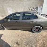 سيارة هوندا سيفيك موديل2008 سنوية لل2024 محرك 18لاصرف ولابخار بيها بار...