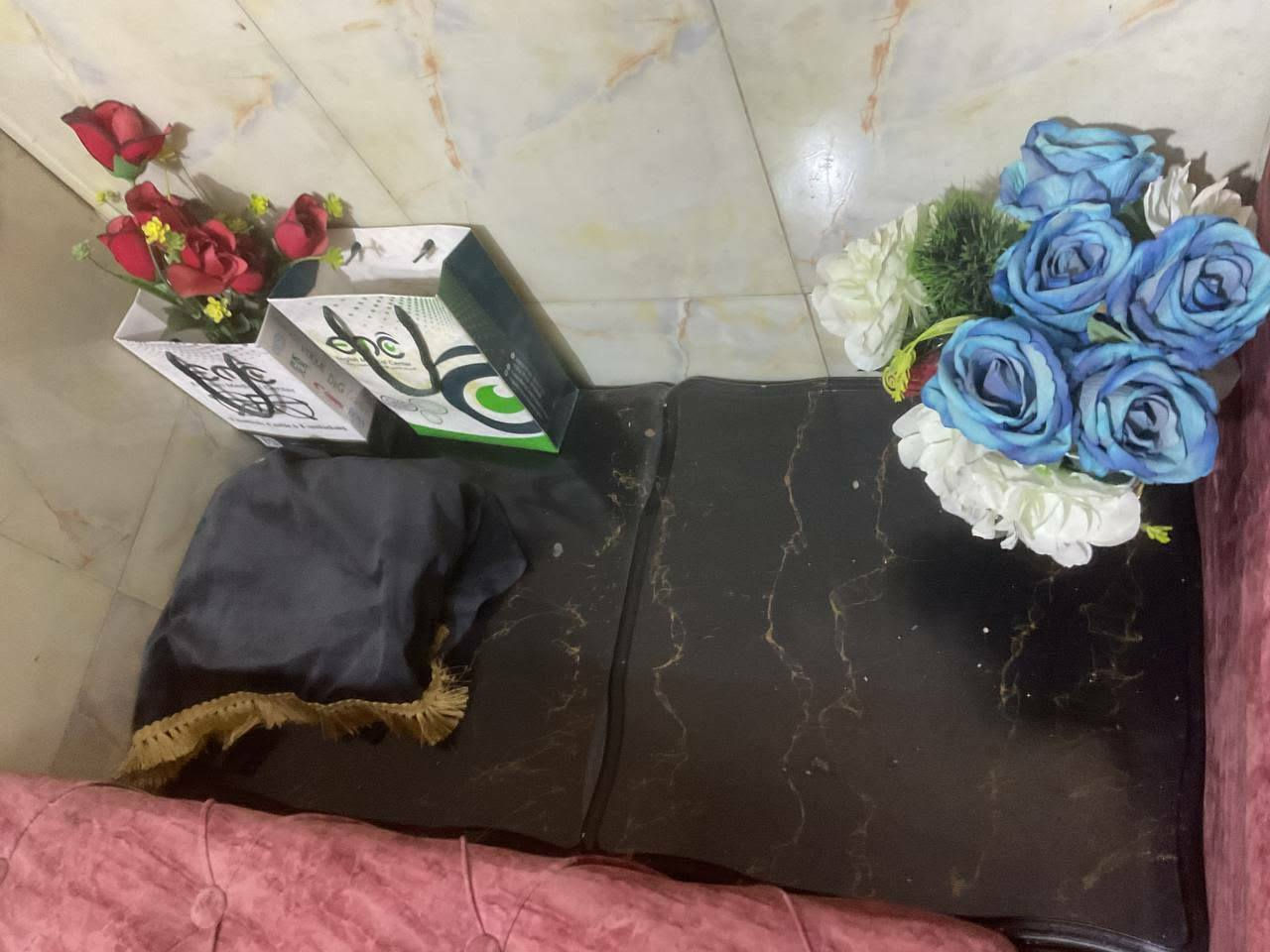 السلام عليكم
طبلات صغار عدد ٤ ووحده كبيره سعرهن ٧٥ وبيه مجال بسيط
غساله الحافظ اخت الجديده سعرها ٢٧٥ وبيها مجال بسيط
تخم تركي جديد درجه اولا سعره ٤٢٥ وبيه مجال بسيط
قلايه جديده غير مستعملة نهائيا سعرها ٣٥ وبيها مجال بسيط
اوفن جديد سعره ٣٥ وبيه مجال بسيط
مراسله واتساب ***********
