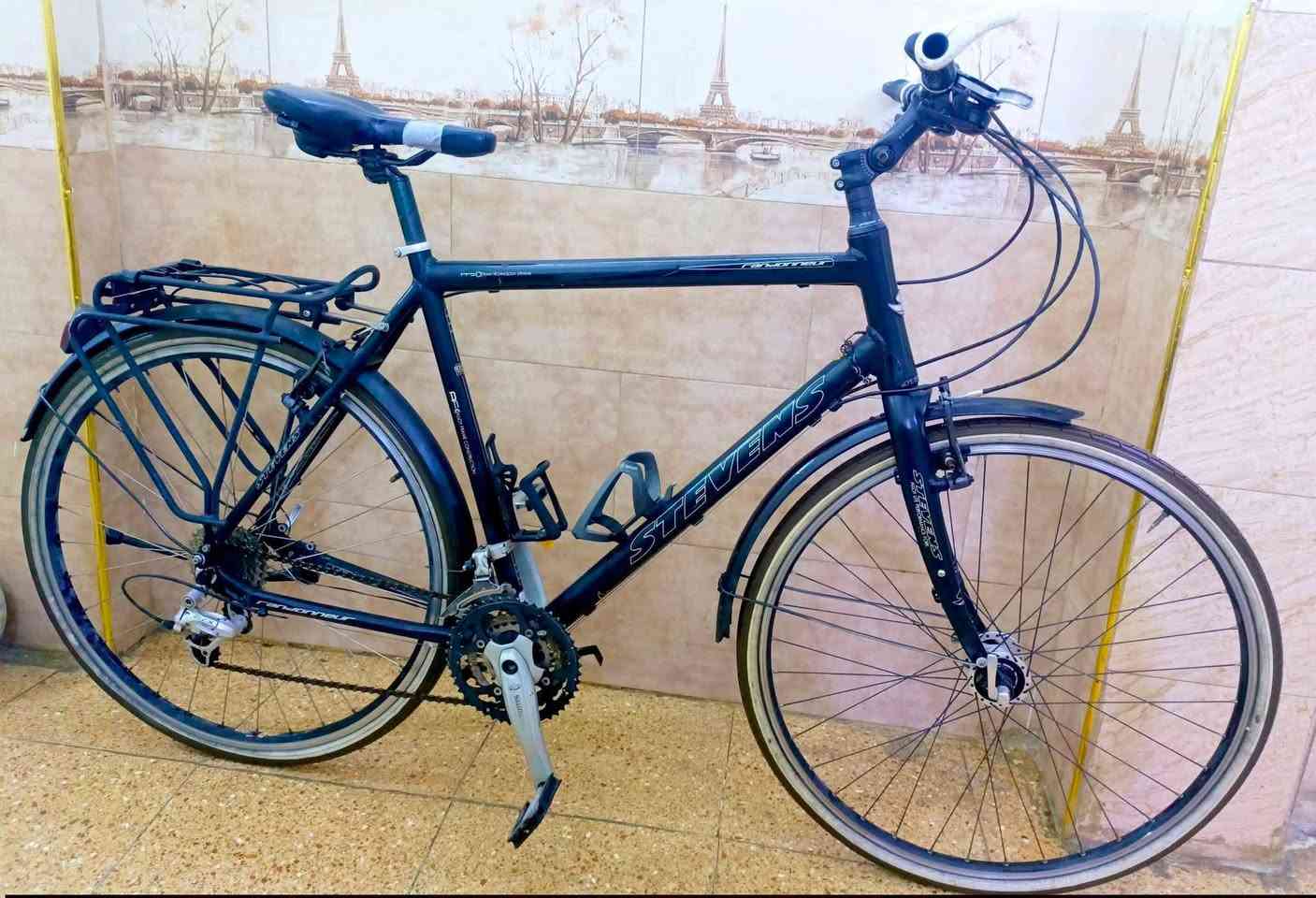 السلام عليكم شلون كباتن 🌄
متوفر بايك ترحال مفول ماركة ستيفن العالمية الغنية عن التعريف 🤩😍 

دراجة قياس // اكس لارج 58 🤩🥰

معدن الدراجة//فول المنيوم ماشة أمامية صب 😍😊

سستم الدراجة//بالكامل شيمانو ديور //2*9 🤩🥰

ويالة الدراجة من ماركة ديور أيضا فول سلاسة ومتانة 🥰🥰 

ستيرن ماركة بونتريكر كاربون فايبر 🥰 🤩 

ركبة متحركة نفخ للراحه عند القيادة 😊🤗
تايرات لون مميز جوزي خط ابيض قياس 700*38😊🤗
سعر 275 الف وبي مجال 
بغداد الحسينية


**إذا كنت صاحب هذا الإعلان وتريد حذفه لأي سبب، رجاءا أرسل رسالة إلى الدعم الفني**