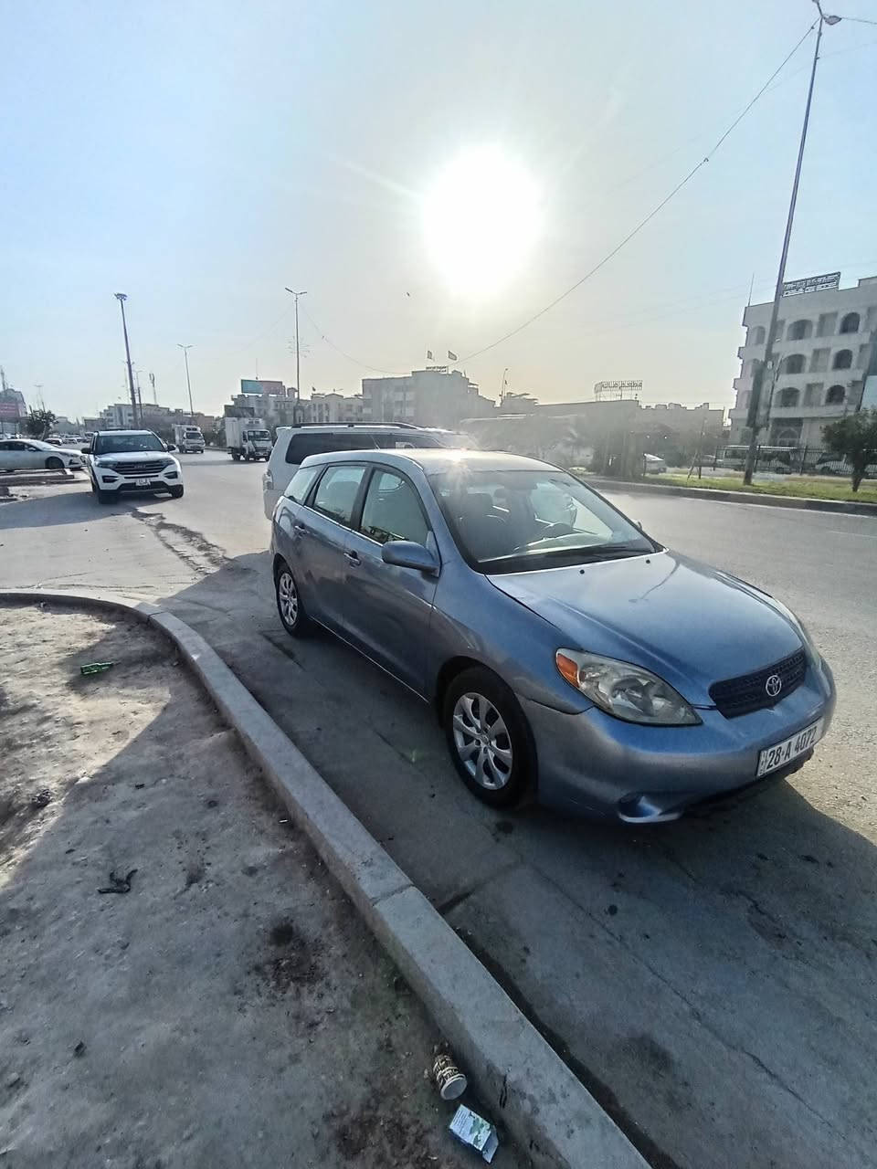 السلام عليكم تيوته TOYOTA ماتركس ياباني اصل يسره بلاد بدون اي تحوير موديل 2007 صبغ عام بسبب الجراد السياره محرك 1800 لاتنقيص ولا تبخير شرط كير اوتو جام اربعه اوتوا تبريد ثلج  رقم دولي سنويه جديده لغايه 2030 تخم تاير  جديد،، السعر 64 وبيه مجال مكان السياره كربلاء الاستفسار ***********
