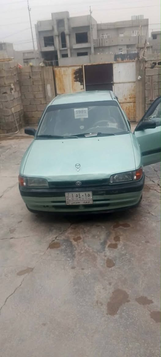 السلام عليكم ورحمة الله 
سياره مازده للبيع حجم 323 
گير ومحرك شرط تايرات صدر جدد والگشر شوف العين 
صبغ جماليه بدون معجون وبدون خياس   سياره حلوه واقتصاديه ونظيفه حييل 
شرط ترايك اذا مو 180 لاتاخذه 
رقم كركوك مشروع وطني شرط التحويل 
باركود بانزين بيه 
مكان السياره كركوك قضاء الحويجة 
السعر 38 وبيه مجال 
للأستفسار اتصل 
***********
خاص ماجاوب
