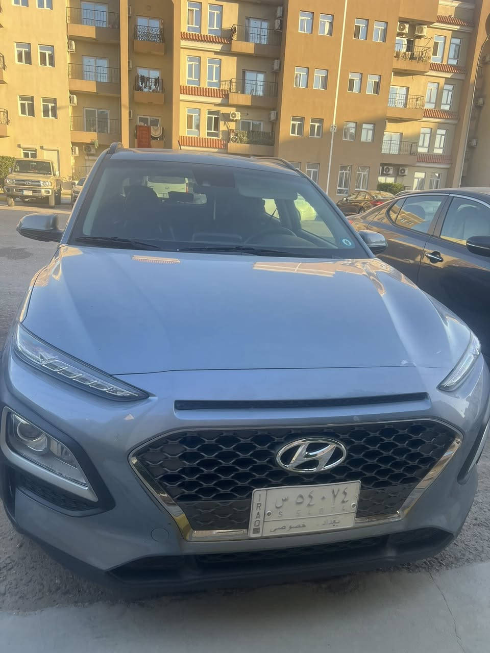 هونداي كونا ٢٠٢٠ امريكي محرك ٢٠٠٠ فقط باب مبدل وباب مصبوغ سيارة ب اسمي سنوية صالحة لسنة ٢٨ كير ومكينة مكفولات جداً صدر وتايرات وباتري كلة جديد وماكو اي خلل تجي وتشوفها وتاخذ تراي وين متريد سيارة حلوة ونصبتها بالواقع بعد احلى سعرها ١٣٠ ورقة وبيها مجال مكاني بغداد. 
هذا رقمي ***********
