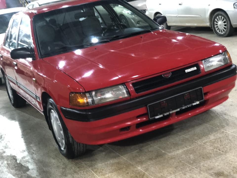 بؤ فرؤشتن مازدا ٣٢٣ سبوغ بيلادى مؤديل ١٩٩٠ مه كينه ٨و بخ جئ جئ بچووك بوياغه كال نه بؤته وه هيچ نرخى كؤتايى 58(***********
