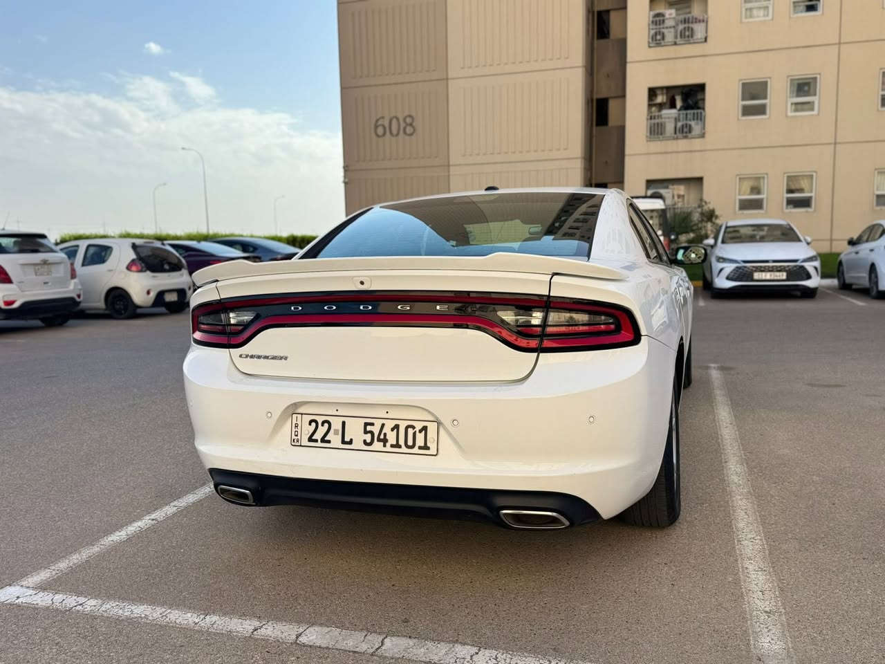 دوج چارجر 2019  SXT
كامرا
حساسات
شاشه
تشغيل عن بعد
تحكم كامل
وباقي المواصفات المعروفه
كلين تايتل ماشيه 120 ميل 
المكان بغداد 
اتصال /***********/***********
