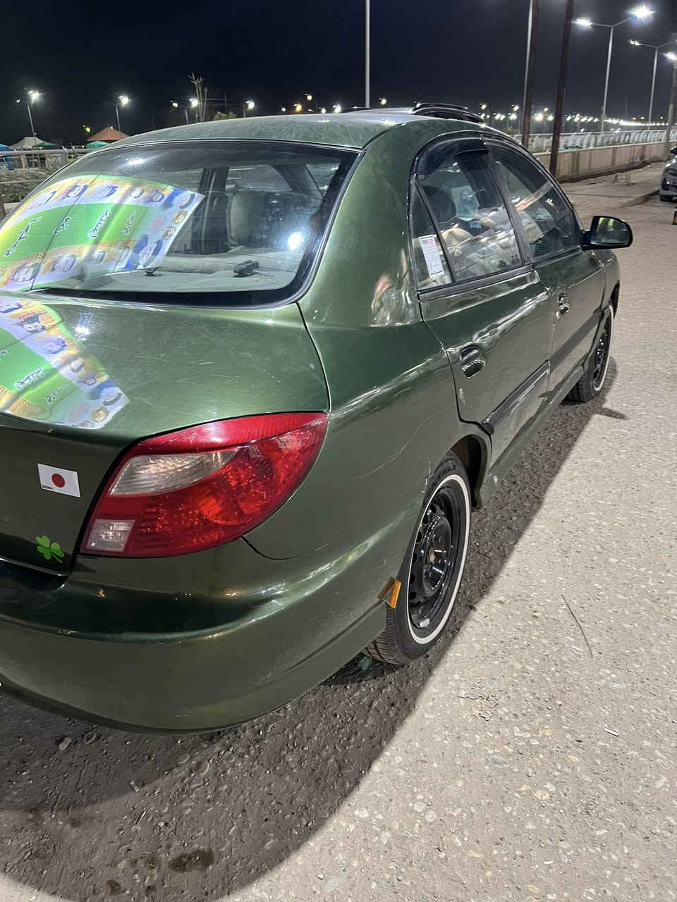 سلام عليكم شباب كيه ريو للبيع سياره ٢٠٠٢سياره جاهزه من طول الطول مكينه تخم تاير محرك و كير مكفولات كهربائيات شغاله حداديه جديده سياره ضربه ما بيهه سياره وتماتيك سنويه ال٣٠مشرو ع وطني سياره جاهزه من طول الطول  شرعيات مكفوله راعيه بل عماره محرك توه مبدله مكانه ميسان سعره ٤٠ورقه /***********
