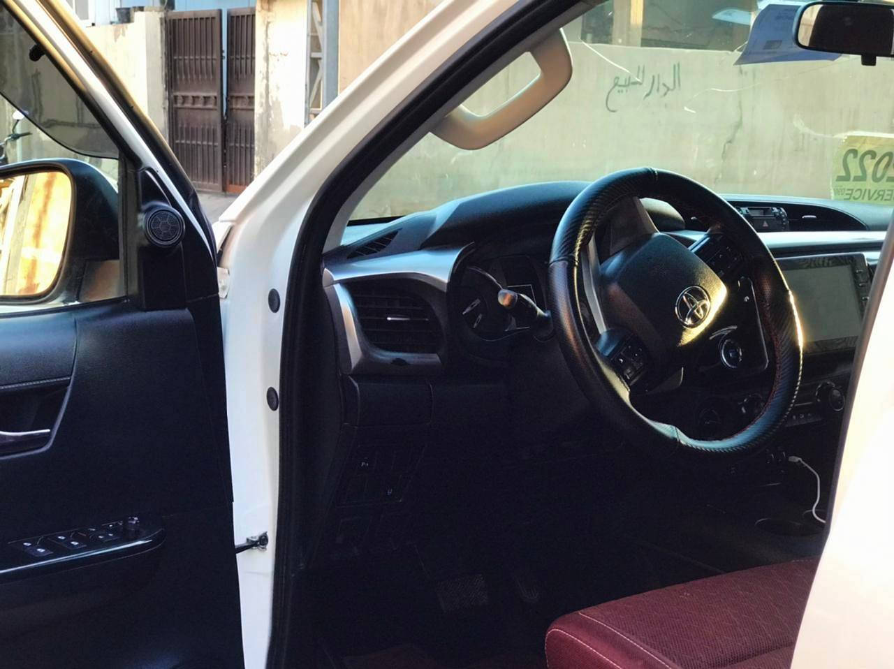 السلام عليكم هايلكس تي اردي 2022 ساز
محرك 6 سلندر 

سياره جديده ومامتعوبه اترايهة حلو ونصبتها حلوه 
رقم بغداد تحويل مباشر 

حساس كامره شاشه كشانه تبريد 
لون صدفي 

سياره بحاله الشركه 

مكان السياره فلوجه السعر اتصل 
***********
***********
