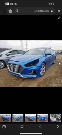 …. سوناتا 2018  فول مواصفات limited   حادثهة فقط سرقه لايتات وبلعراق ص...