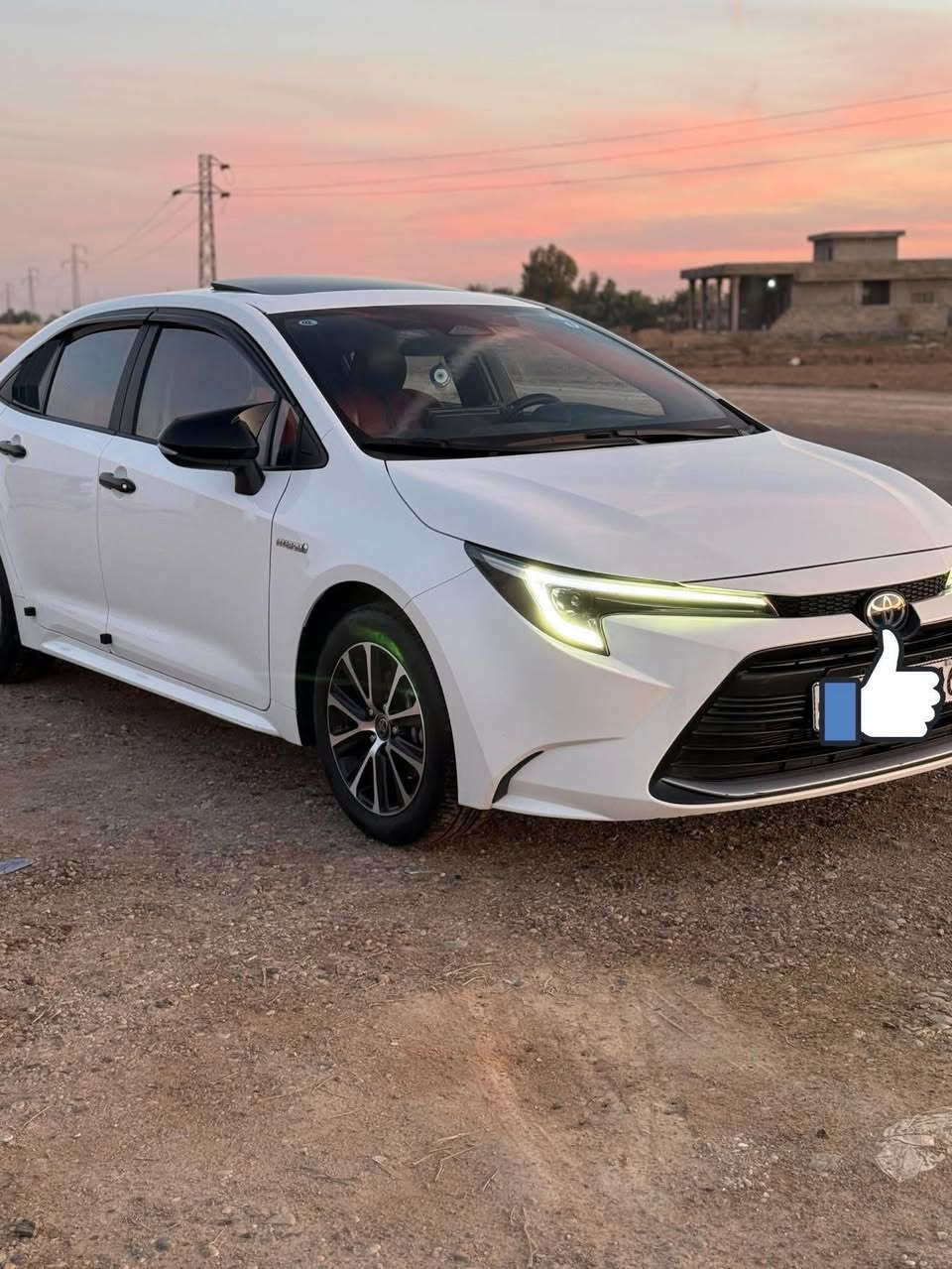 السلام عليكم 
كورلا هايبرد  شكل امريكي علامة الزركة
موديل 2023 
فول مواصفات 
سستم كامل سودات
رقم بغداد تحويل 
 
داخل احمر جلد 
مكفولة كفالة عامة 
ماشية 29 الف 
السيارة ع بلاد الشركة 
بيع او مراوس
مكاني صلاح الدين
السعر المطلوب 147 وبيه مجال 
بيع او مراوس
اتصال ‭0770 493 6438‬
واتس اب ***********
