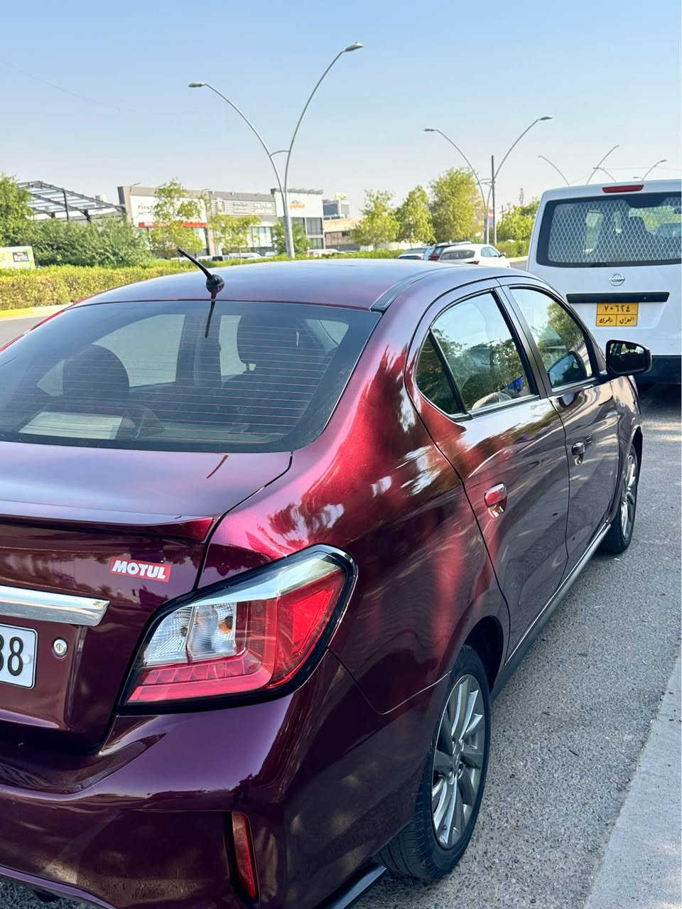 کوردی:
🚗 Mitsubishi Mirage 2024
ژمارەی شاسی: ml32fufj5rhf02277
تەنها جەمەلەخی پێشەوەی هەیە، ڕۆیشتن: 70 مایل.
📞 پەیوەندی: ***********

🚗 Mitsubishi Mirage 2024
رقم الشاصي: ml32fufj5rhf02277
بيها بس الجاملغ الأمامي، الممشى: 70 ميل.
للسعر اترك تعليق.
📞 للاتصال: *********** أربيل, العراق
