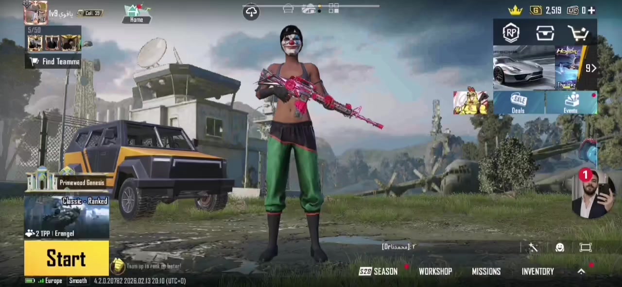 السلام عليكم حساب ببجي وحساب كلاش وحساب تيك توك كلهن ربط نضيف مراوس بحساب ببجي قوي اهمشي لو امفور جوكر لو ثلجي ضرر التفاصيل داخل الصور مكاني بغداد الحسينيه


**إذا كنت صاحب هذا الإعلان وتريد حذفه لأي سبب، رجاءا أرسل رسالة إلى الدعم الفني**