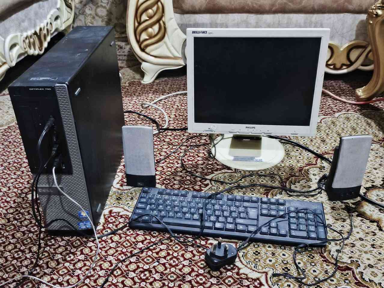 حاسبه جاهزه ومكمله من كلشي  ويندوز 10 مفعل مدى الحياه 
هارد hhd  1 تيرا 
كارت الشاشه مدمج وي لوحه الام 
ماوس وسماعات صوتهن عالي  تكدر تتحكم بيهن   قطعه وايفاي جديده قبل شكم يوم اشتريتها وشاشه دقتهه اتخبل المواصفات كدامكم مكاني نجف النجف, العراق


**إذا كنت صاحب هذا الإعلان وتريد حذفه لأي سبب، رجاءا أرسل رسالة إلى الدعم الفني**