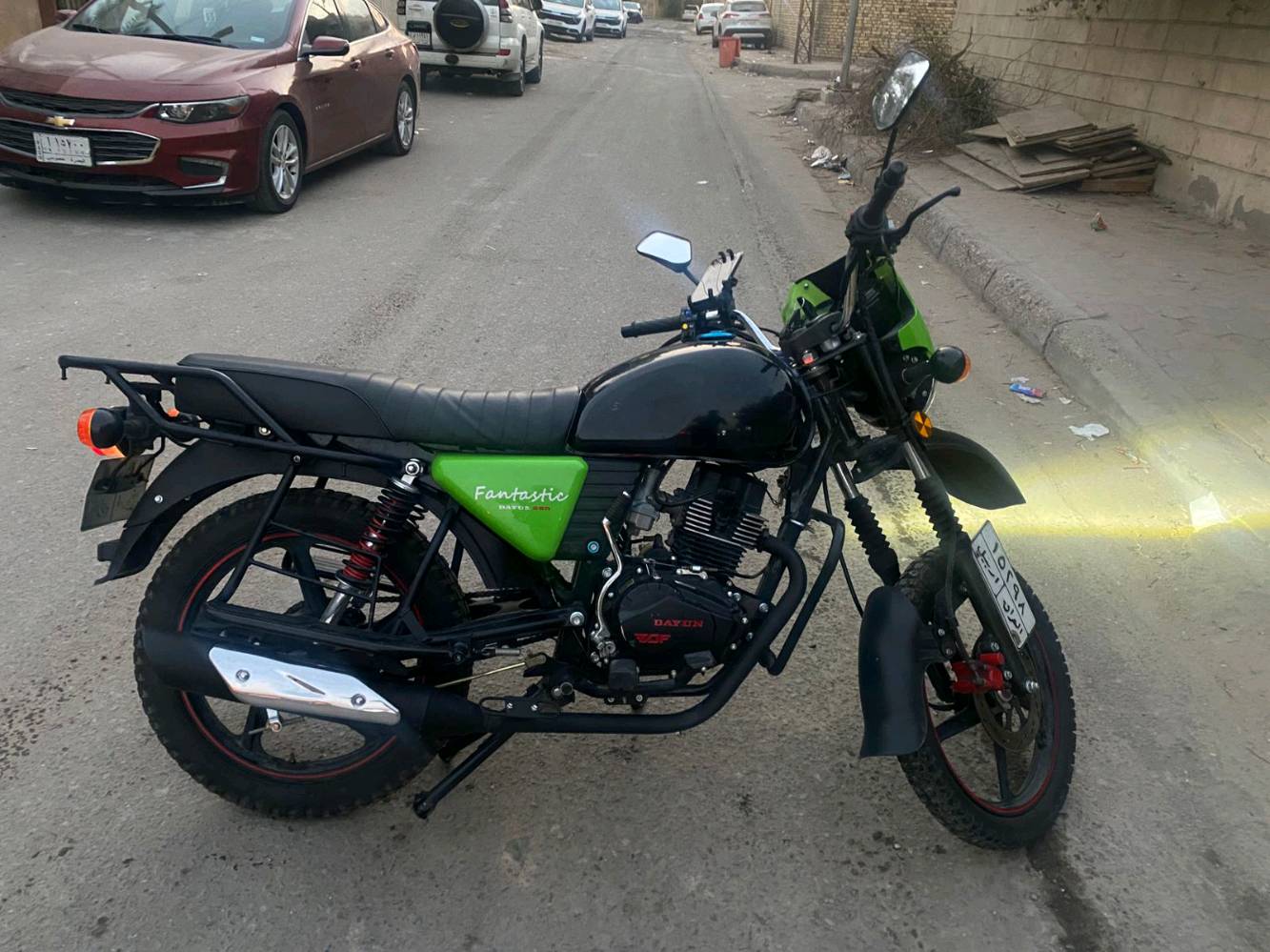 دراجة دايوان مكفوله رقم وسنويه تحويل وكالة بنفس اليوم 
البصره الكرمة حي الرسالة 